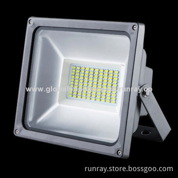 50W LED Tunnel Lights, 100lm/W, 80-110lm/W, AC 85V-265V or DC 12V, PF>0.95, CRI>75